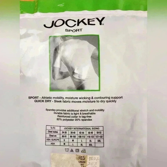 Jockey Sport midway brief & crew neck t-shirt bundle orange/ black NWT S… - Picture 6 of 7